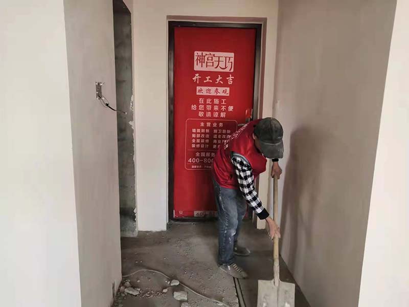 60平二室一廳新房裝修設(shè)計(jì)怎么做？小戶型裝修還得看神宮天巧(圖2)